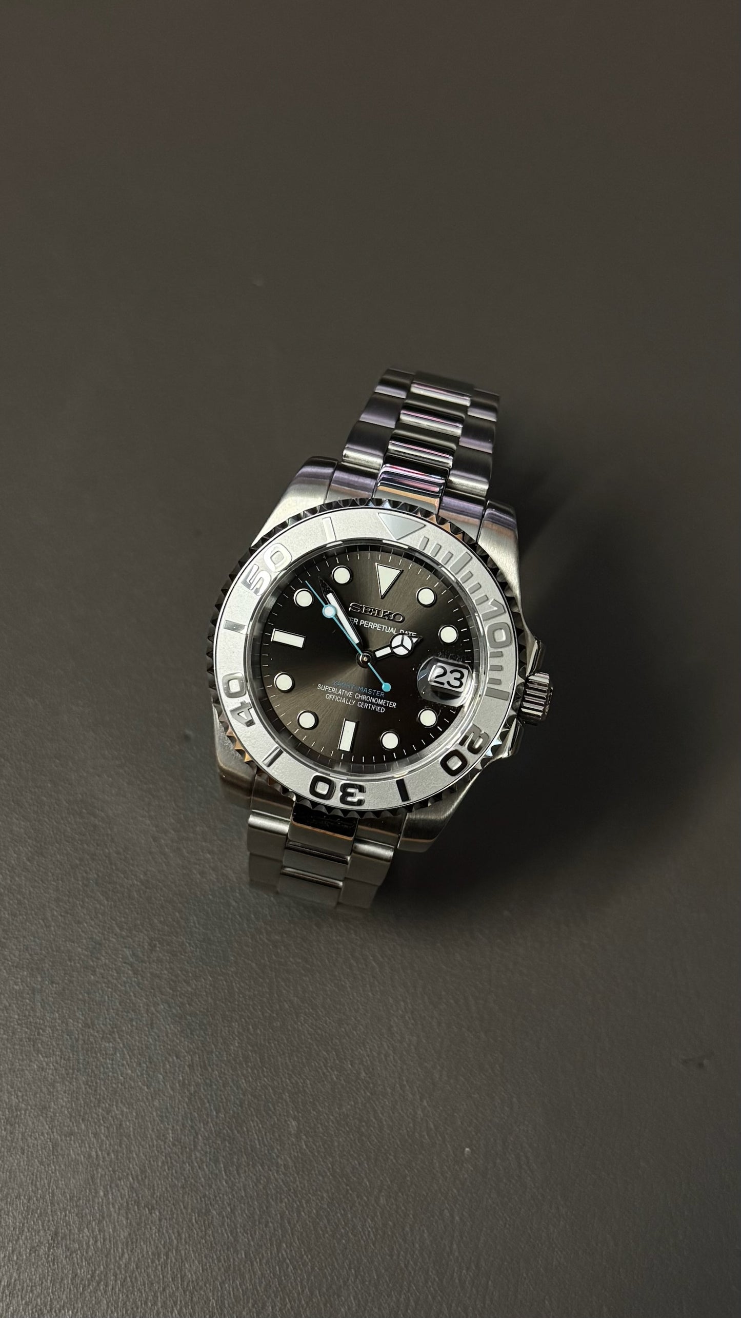 Yatchmaster: Stainless Steel Grey Dial