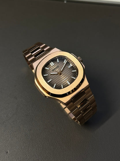 Seiknaut: Rose Gold Chocolate dial