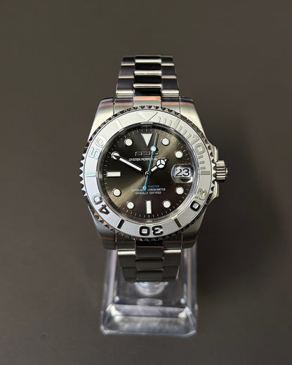 Yatchmaster: Stainless Steel Grey Dial