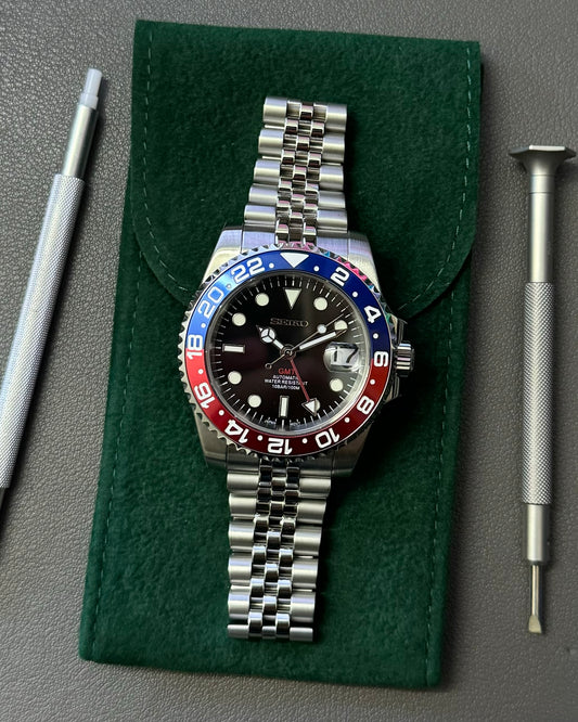 GMT: Stainless Steel Pepsi Rotating Bezel w/ Jubilee Bracelet