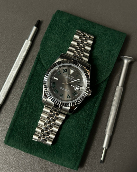 Datejust: Stainless Steel Wimbledon Dial w/ Jubilee Bracelet