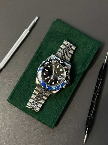 GMT: Stainless Steel Batman on Jubilee Bracelet