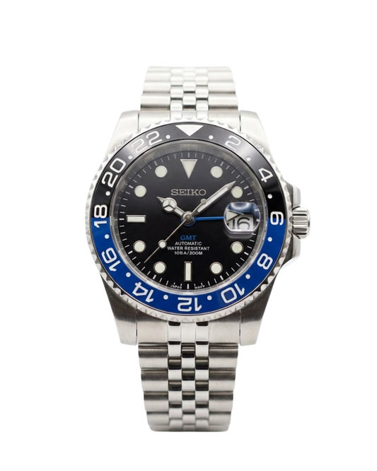 GMT: Stainless Steel Batman on Jubilee Bracelet