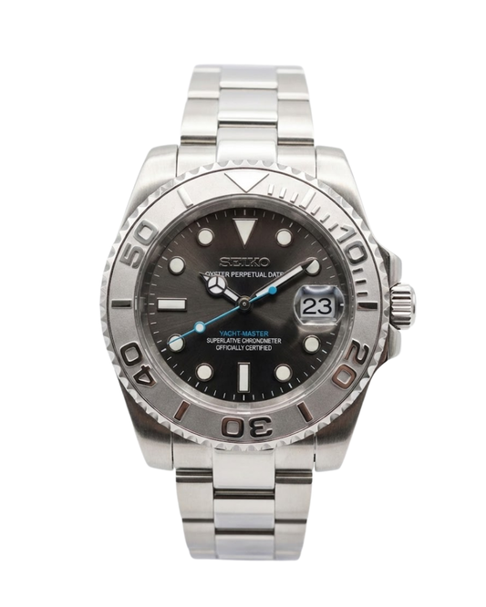 Yatchmaster: Stainless Steel Grey Dial