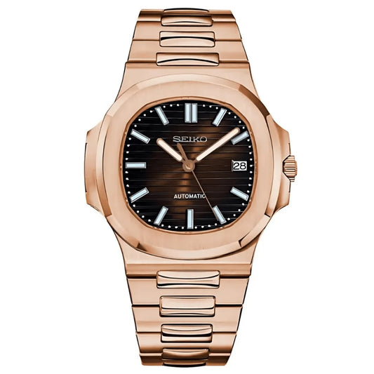 Seiknaut: Rose Gold Chocolate dial